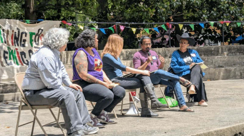 Panelists and resist and build summit
