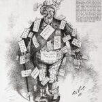 Thomas Enen Antrust Cartoon on James G. Blaine